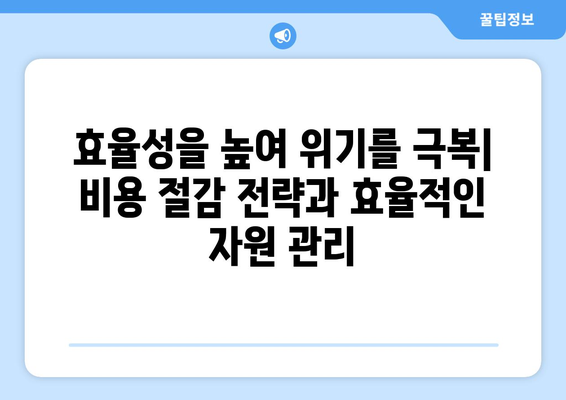 경제 위기에도 살아남는 기업 전략